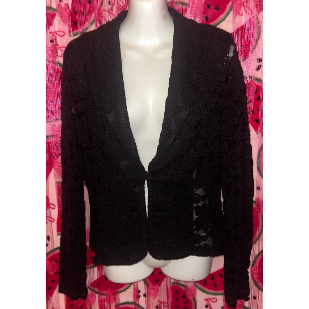 🖤 INC Floral Lace Blazer